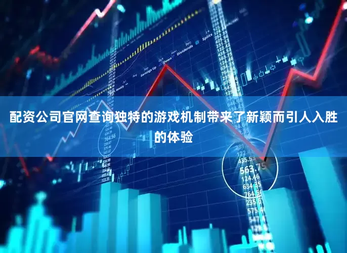 配资公司官网查询独特的游戏机制带来了新颖而引人入胜的体验