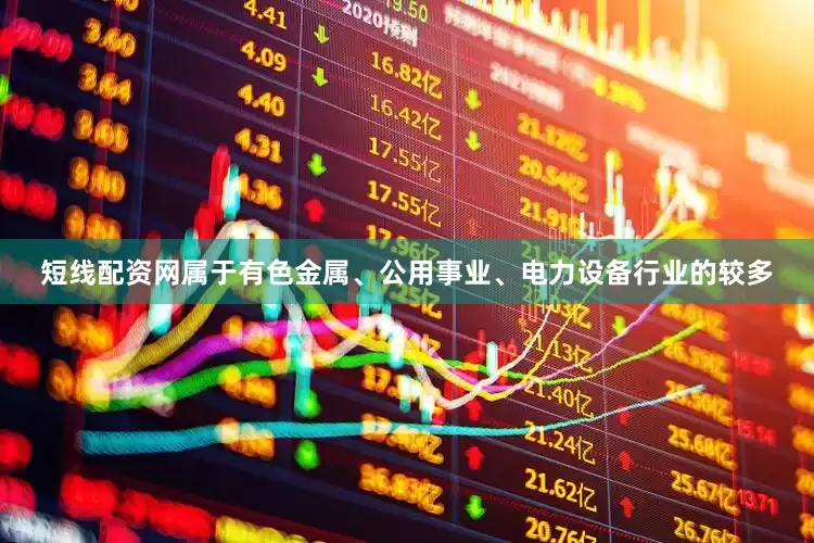 短线配资网属于有色金属、公用事业、电力设备行业的较多
